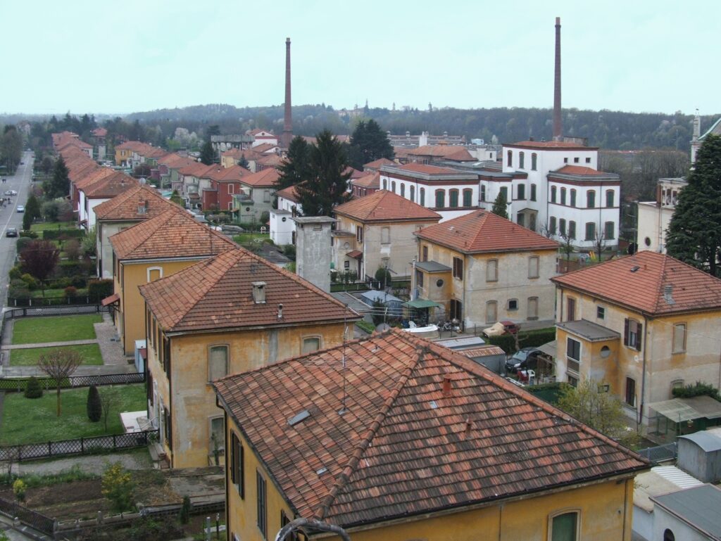 crespi d'adda panoramica