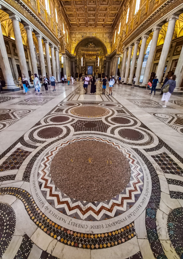 pavimento di Santa Maria Maggiore