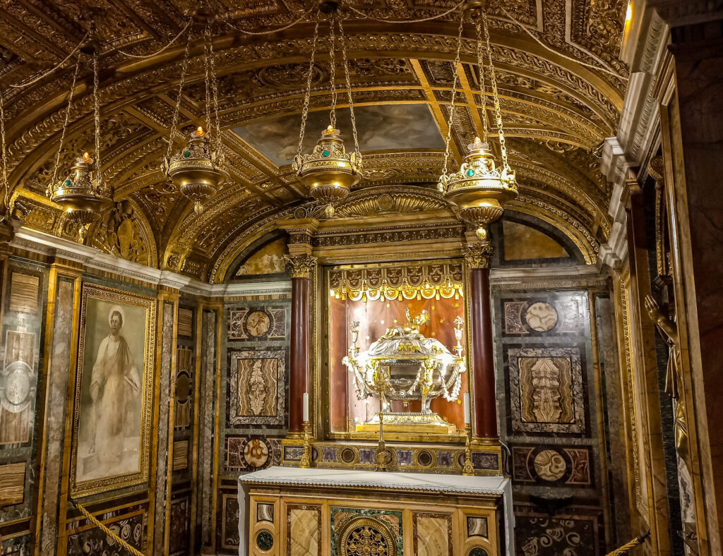 Santa Maria Maggiore reliquia sacra culla