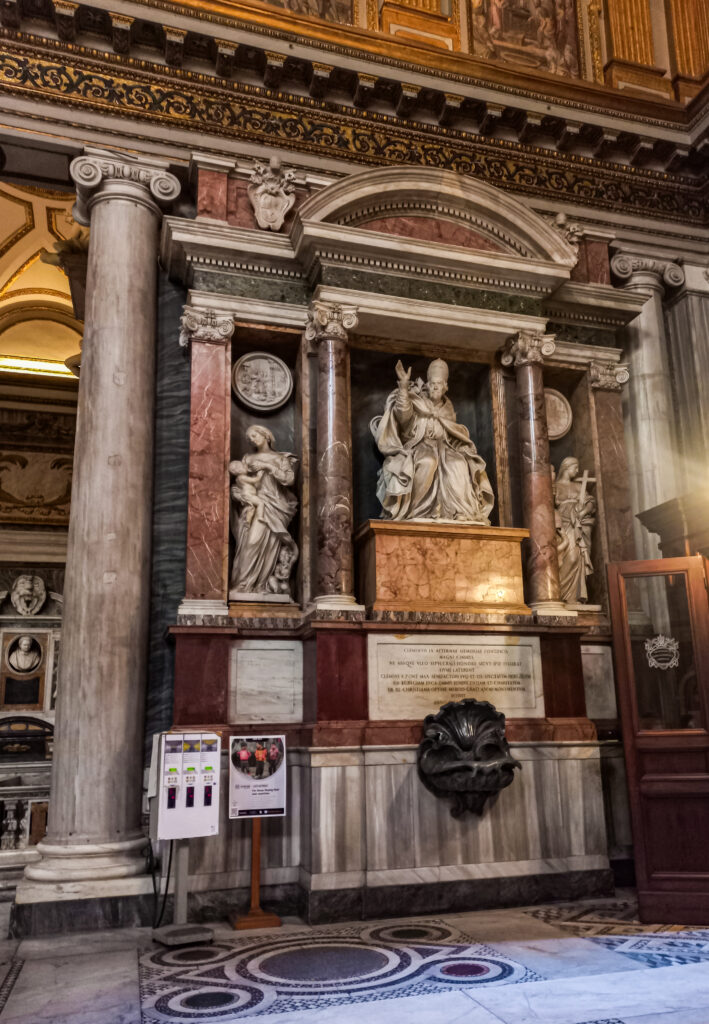 Santa Maria Maggiore sepoltura papa clemente IX francesco