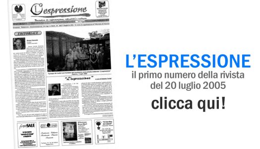 copertina primo numero della rivista L'Espressione periodico palermitano